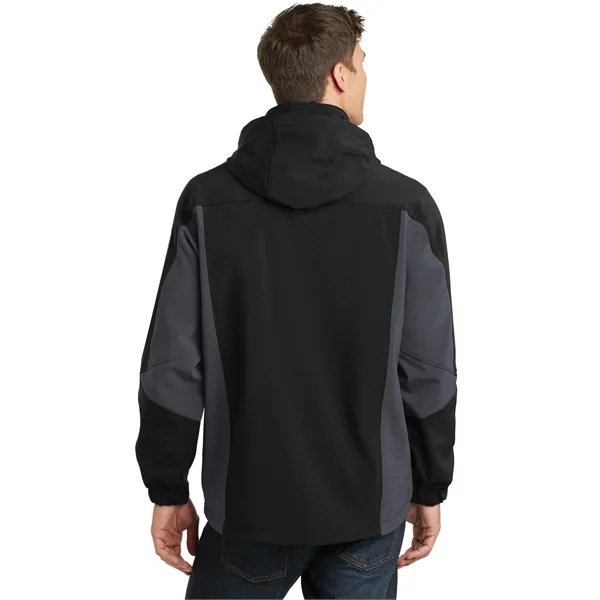 Port Authority Tall Waterproof Soft Shell Jacket.