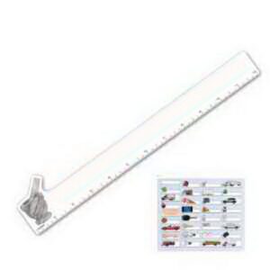 4-Color Process 12" Rulers