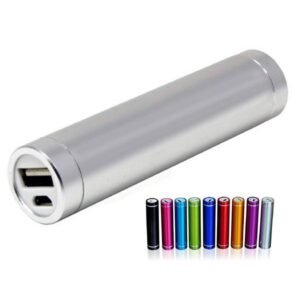 Anodized Aluminum Rockette Power Bank w/ Cable