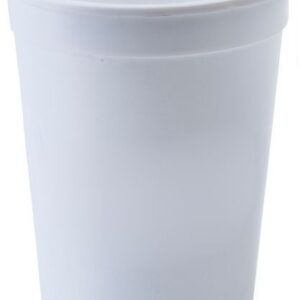12 oz. Smooth Walled Stadium Cup with Automated Silkscreen