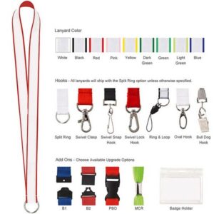1 Polyester with Ribbon Lanyard2