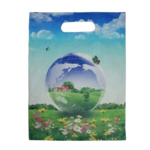 Full Color Shopping Bag with Die-Cut Handles