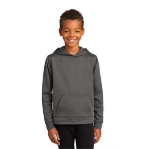 Port & Co Youth Performance Fleece Pullover Hooded Sweats...