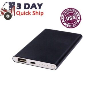 Slim USA Decorated High Capacity Aluminum Power Bank