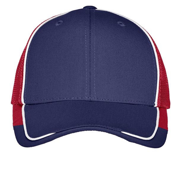 Port Authority Colorblock Mesh Back Cap.