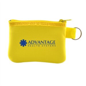 Zip Pouch with Key Ring