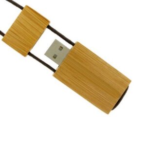 Wood Necklace USB Drive