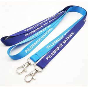 3/4" Nylon Lanyard w/ Custom Imprint Neck ID Badge Holder