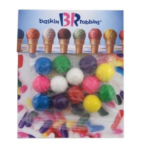 Billboard Full Color Header Candy Bag- with Gumballs