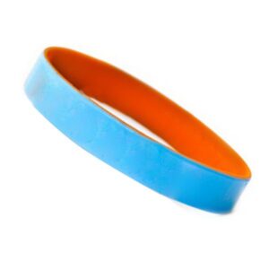 Dual Layered Color Coat Wristband