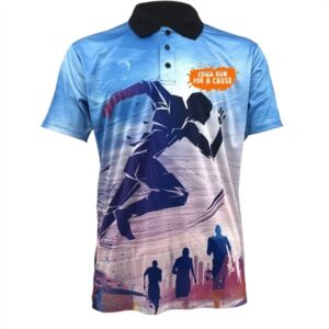 Unisex Sublimation Polo 150 GSM 100% Polyester Performance