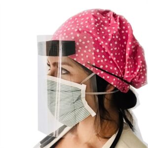 USA Made Safety Face Shields w/ Headbands & Forehead Pad