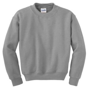 Gildan Youth Heavy Blend Crewneck Sweatshirt.