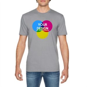 3-Piece Low Min Gildan 4.5 oz Full Color 100% Cotton T Shirt