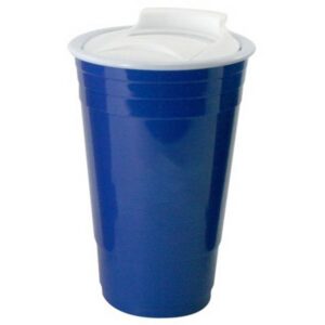 16 oz Double Wall Insulated Party Cup with Lid