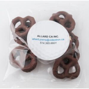 2oz. Milk Chocolate Mini Pretzel Handfuls