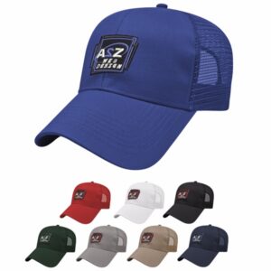 Cap America Mesh Back Solid Cap
