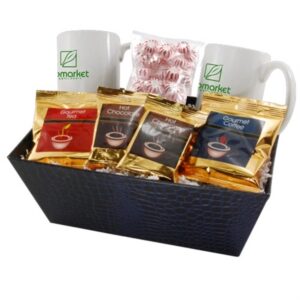 Tray with Mugs and Starlight Mints