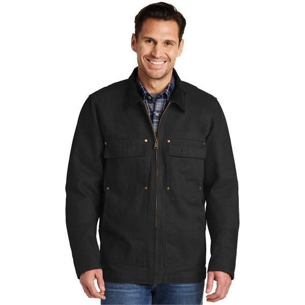 CornerStone Washed Duck Cloth Chore Coat.