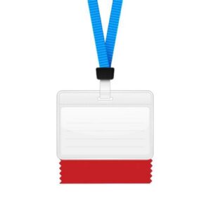 Staff Ribbon 4"L x 1.625"W Badge Ribbons