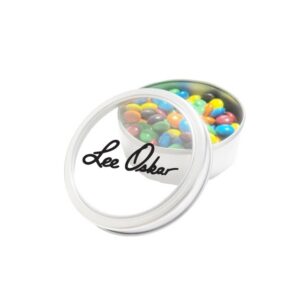 Top-View Tin filled with Chocolate Buttons