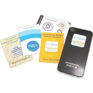 Smartphone Cling Wipe on Card